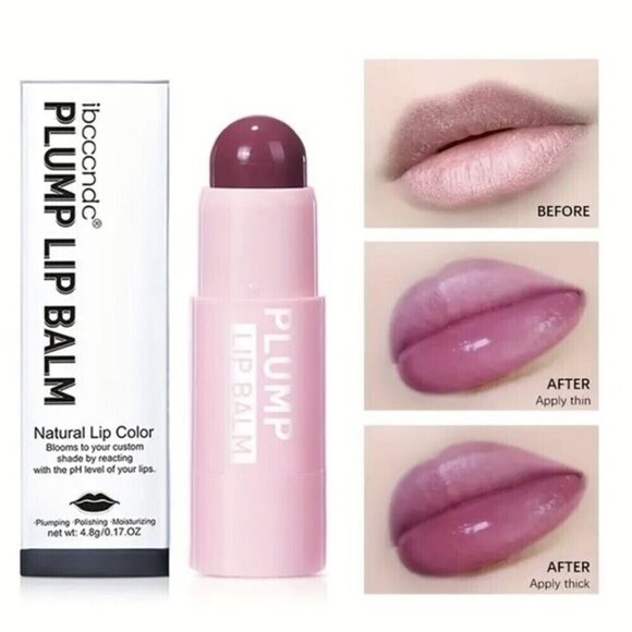 Plump Lip Balm Moisturizing Volumizing Lipstick - Picture 1 of 7
